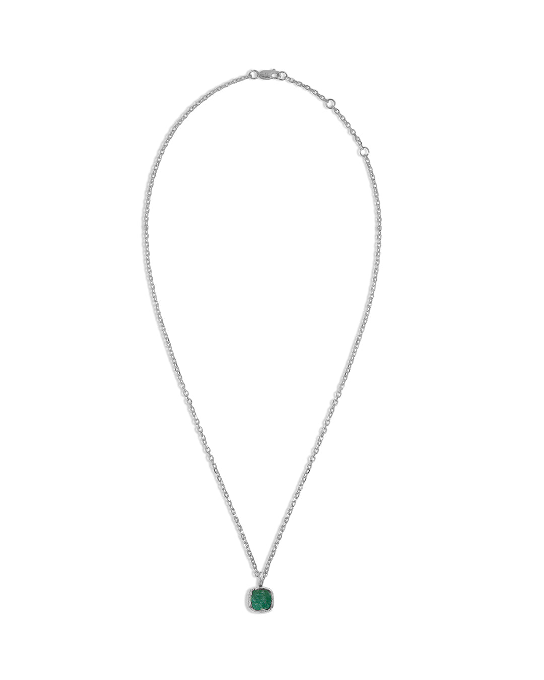 Mini Green Stone Necklace
