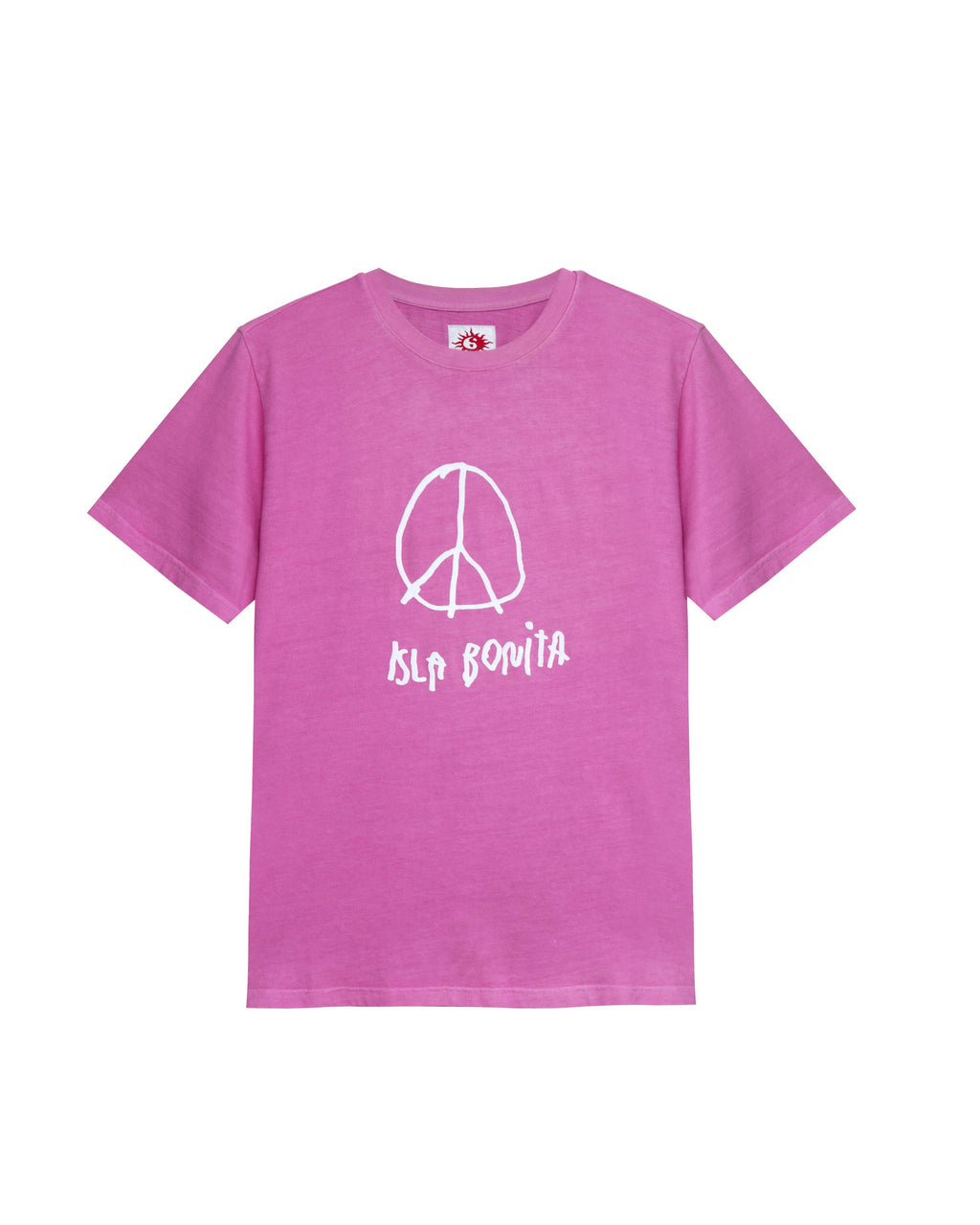 Sketchy Peace Pink Tee
