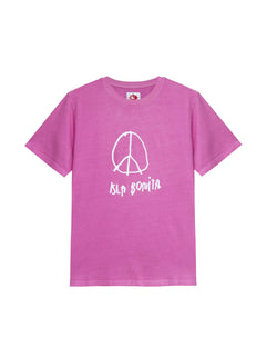 Sketchy Peace Pink Tee
