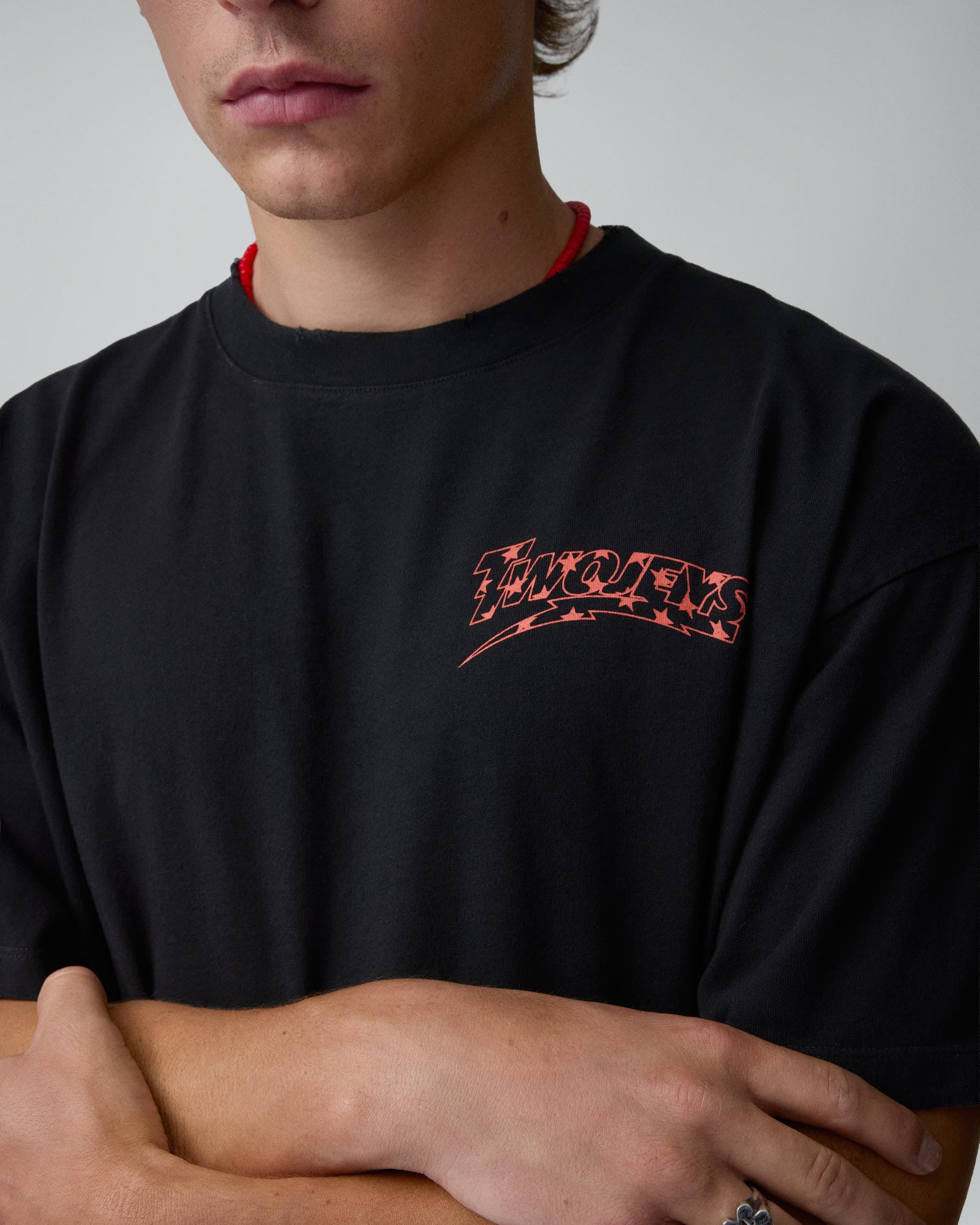 Lightning Tee Black 1E