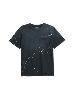 Studded Black Tee