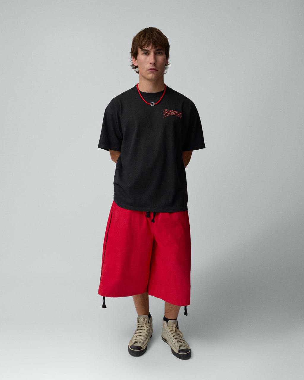 Icon Stars Red Track Pants 1A