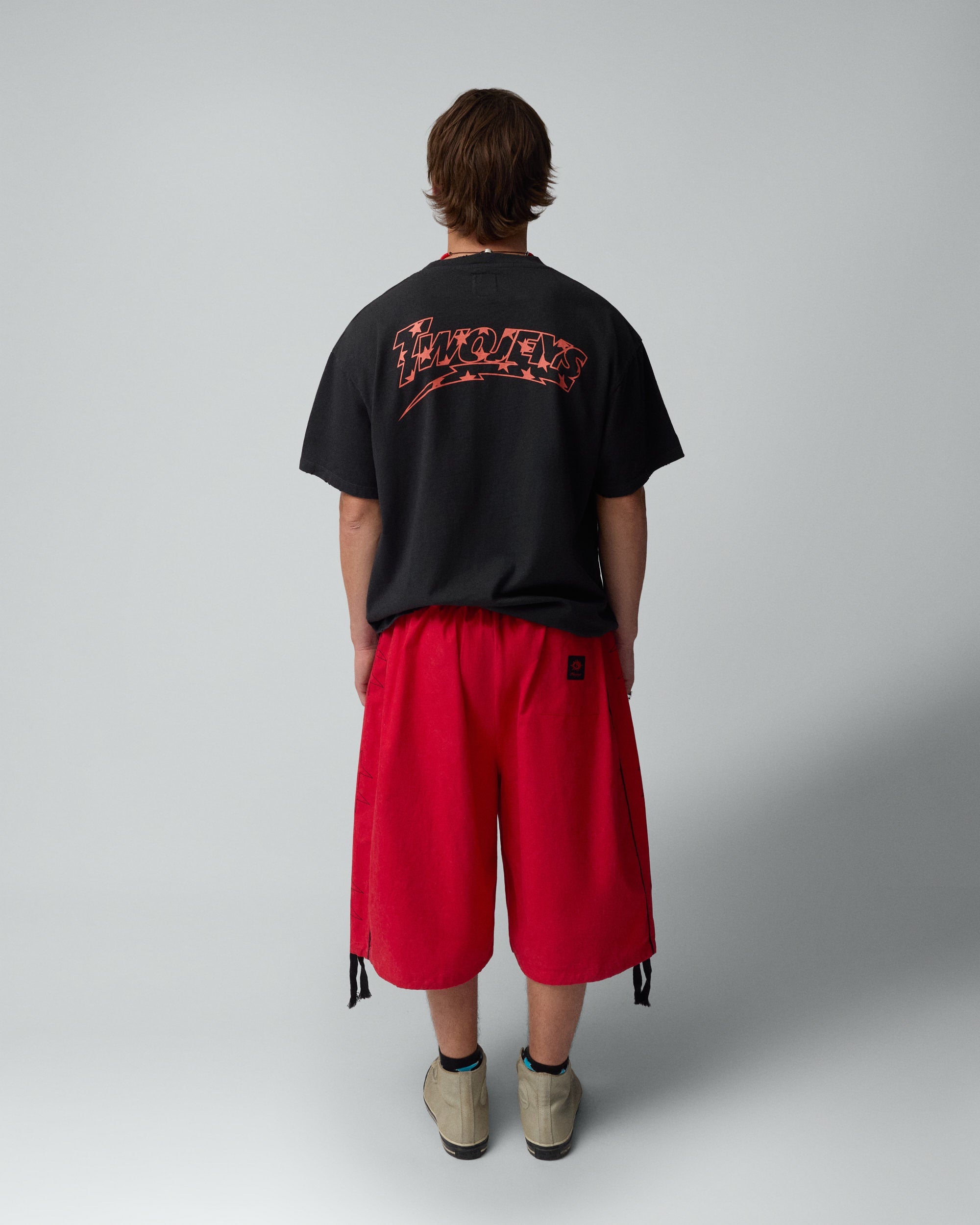 Icon Stars Red Track Pants 1C