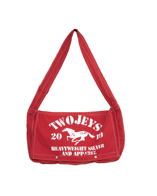 Sterling Messenger Bag Red