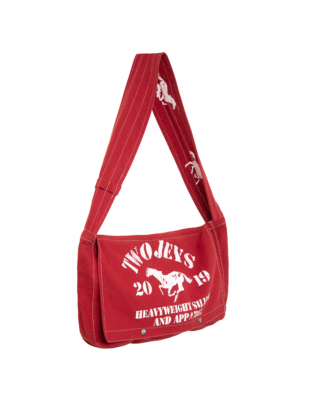 Sterling Messenger Bag Red