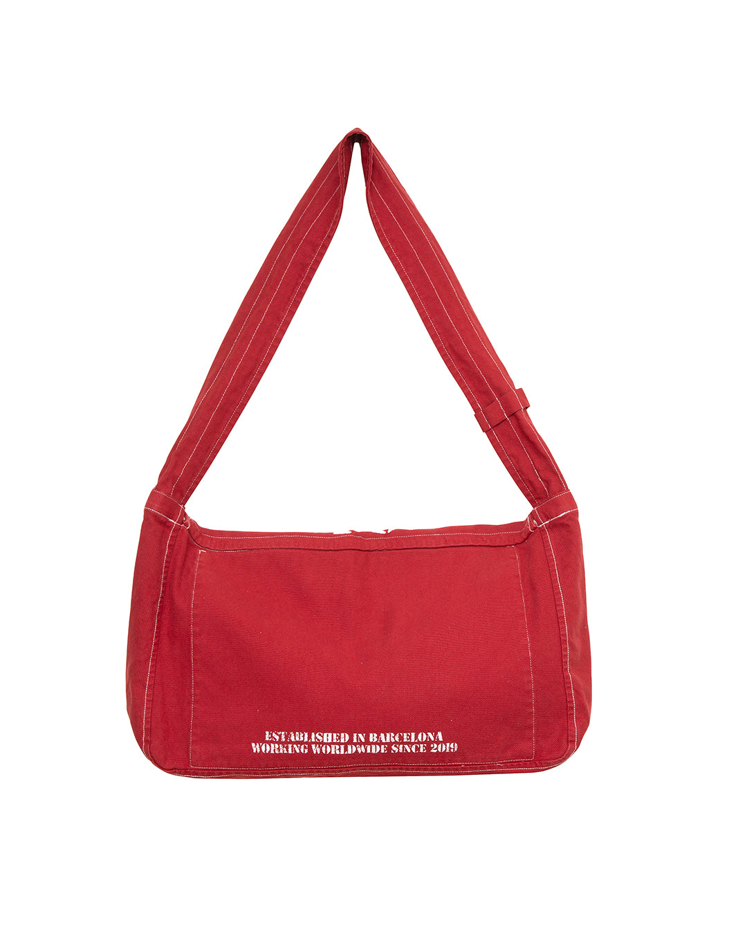 Sterling Messenger Bag Red