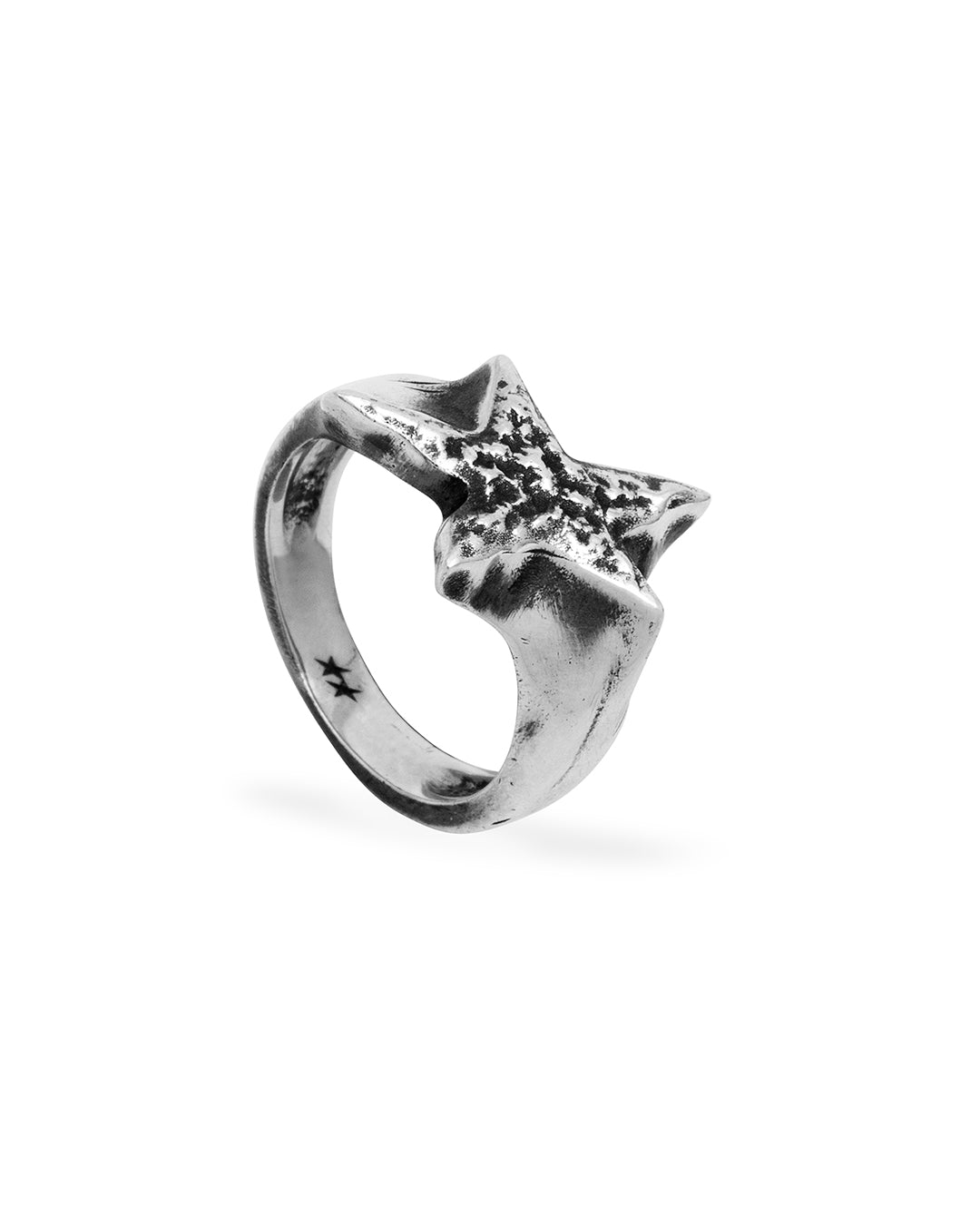 Single Star Sanded Ring