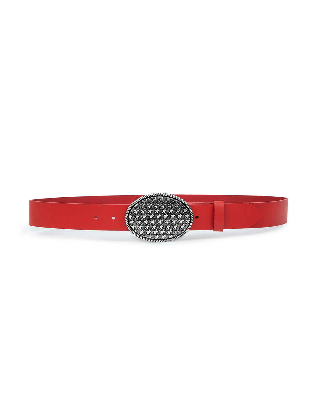 All-Over Red Belt – detalle