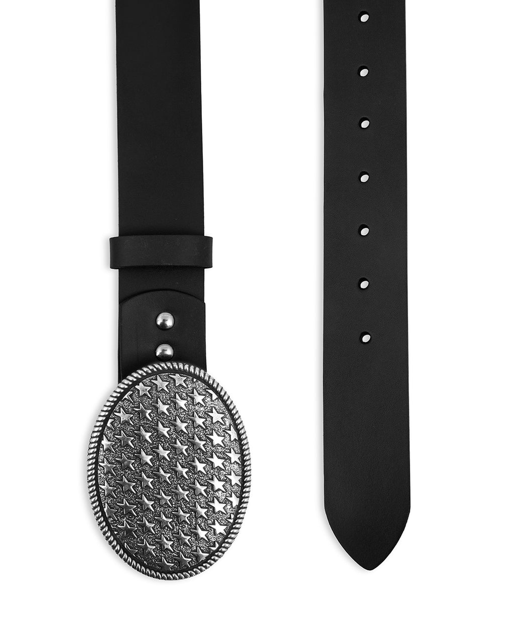 All-Over Black Belt – front view