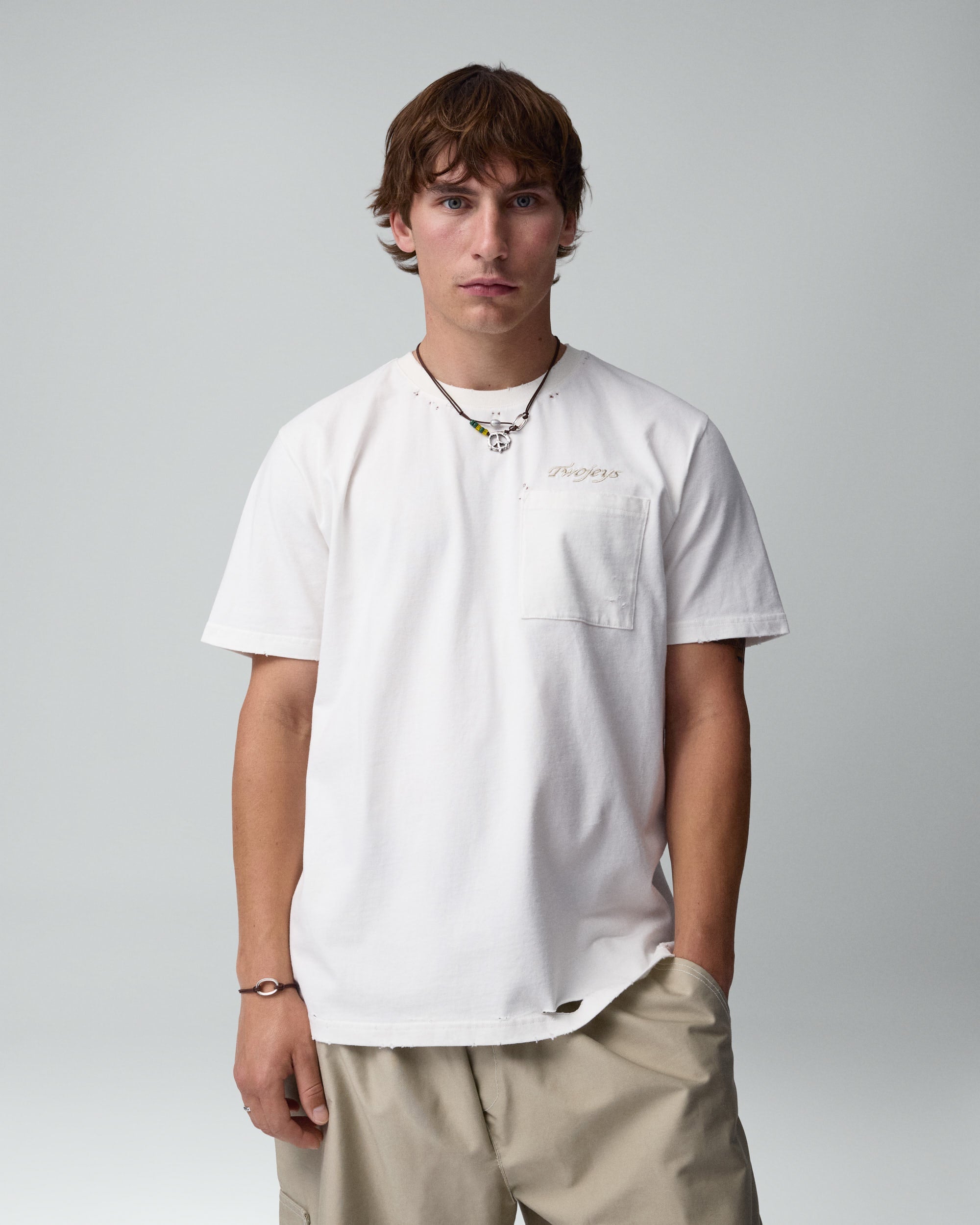 Scriptted Pocket Tee 1D