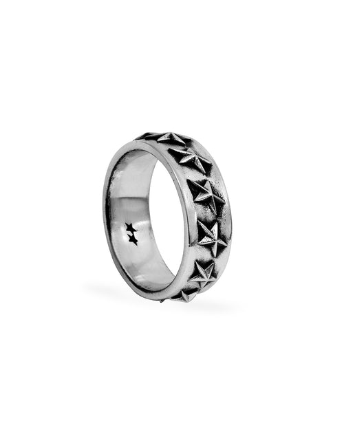 Star Studded Ring L – vista frontal