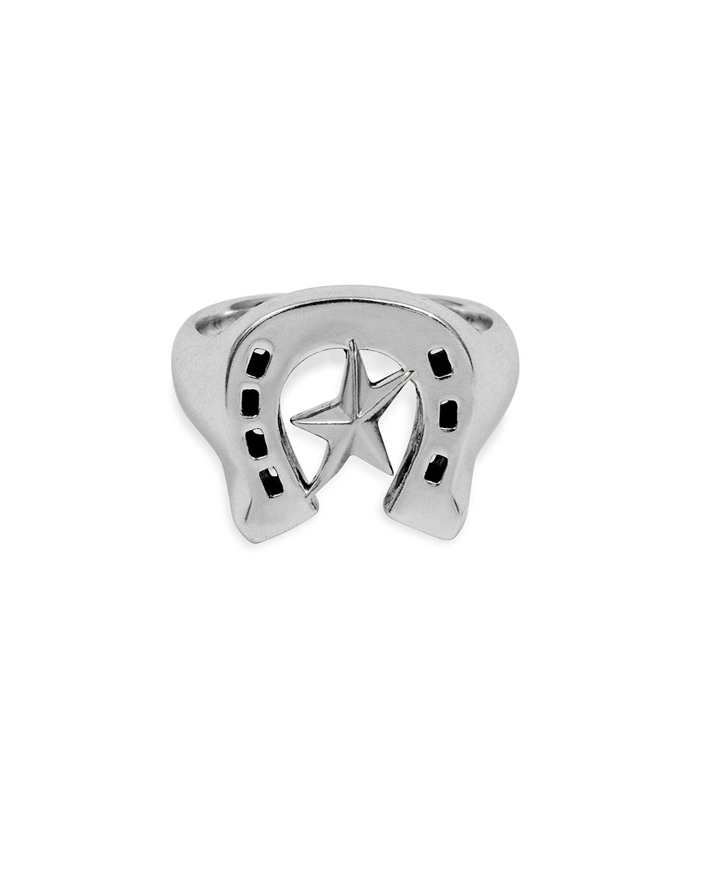 Star Horseshoe Signet – vista lateral
