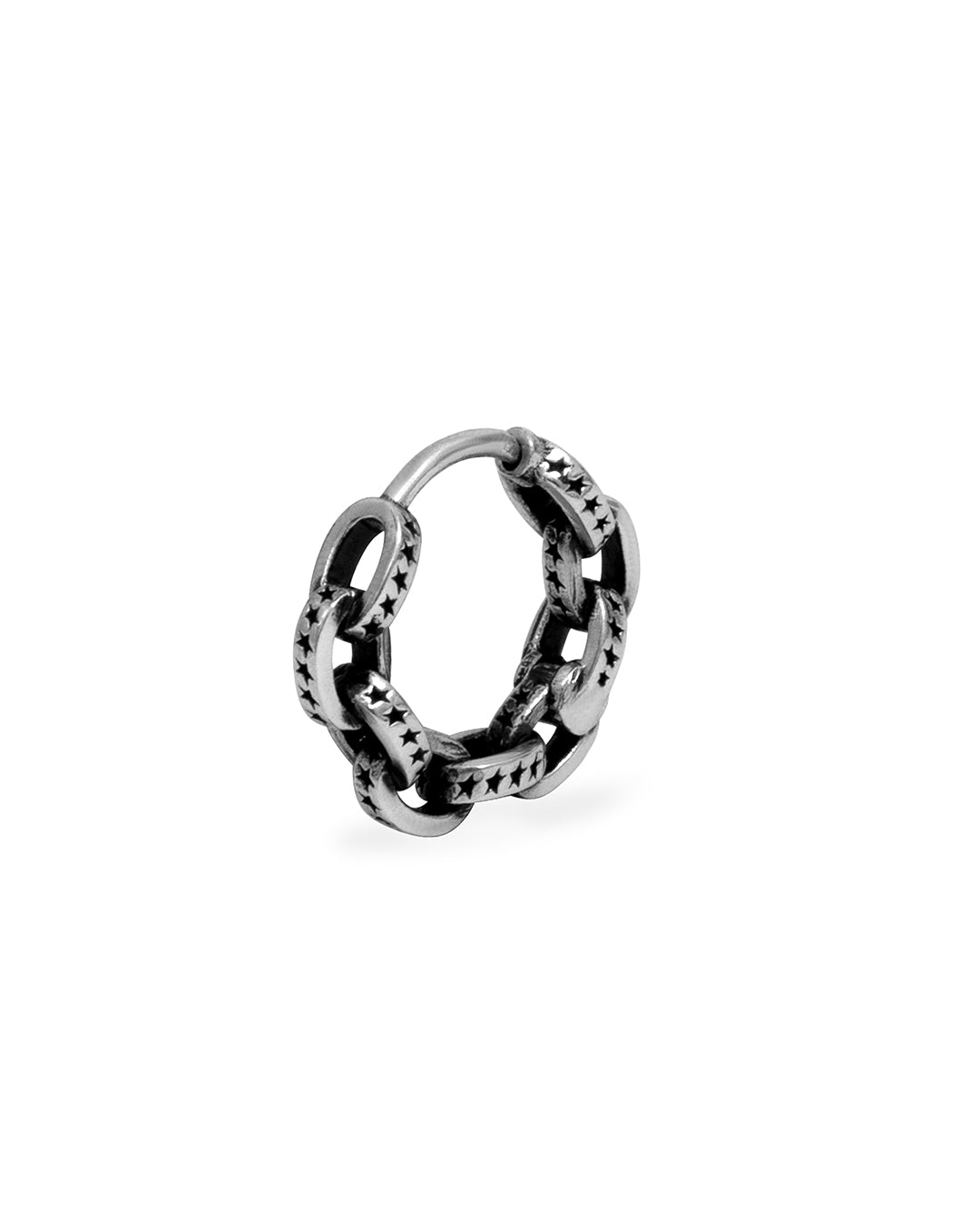 Icon Chain Earring – vista frontal