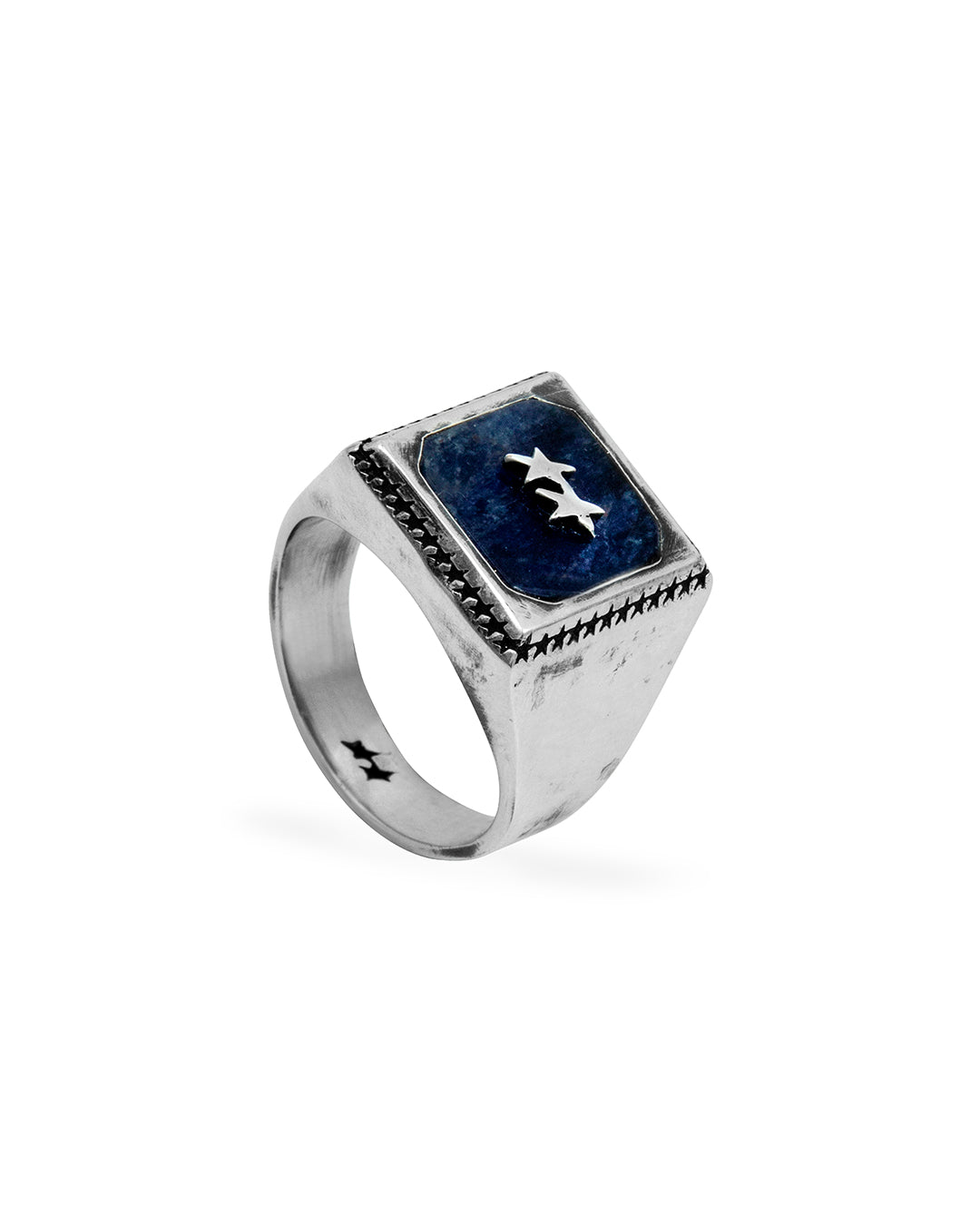 Sodalite Icon Ring – front view