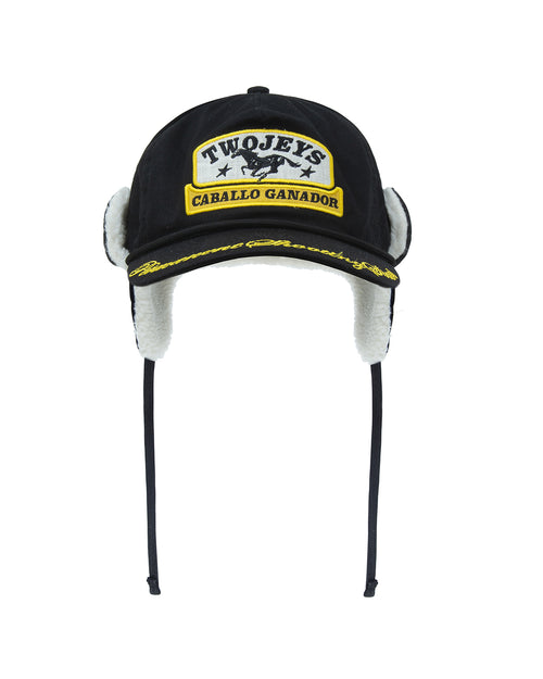 Caballo Ganador Earflap – back view