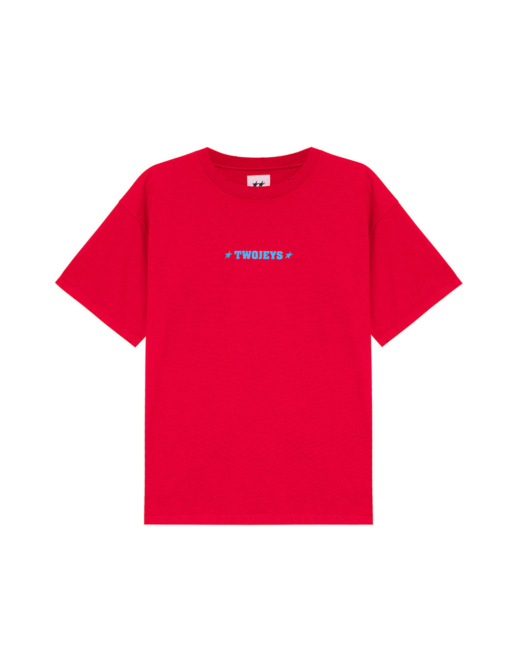 Single Stars Tee Red
