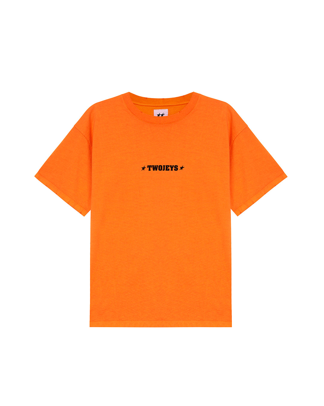 Single Stars Tee Orange