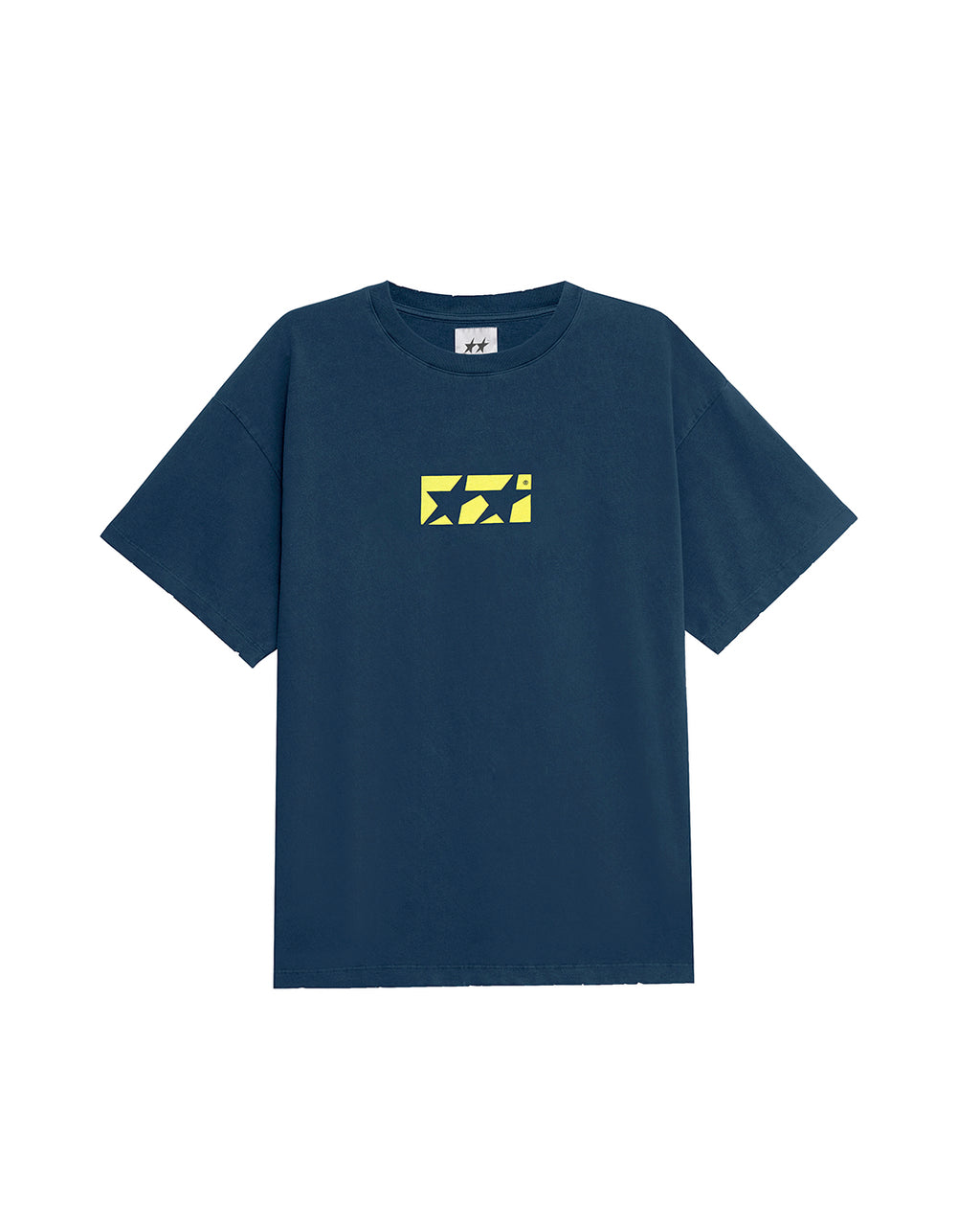 Framed Logo Tee Navy – front view