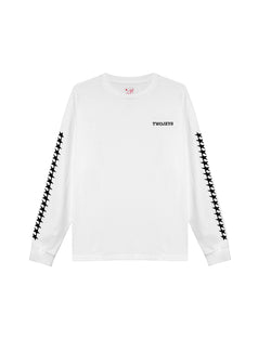 Starline Long Sleeve Tee White – front view