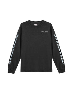 Starline Long Sleeve Tee Black – front view