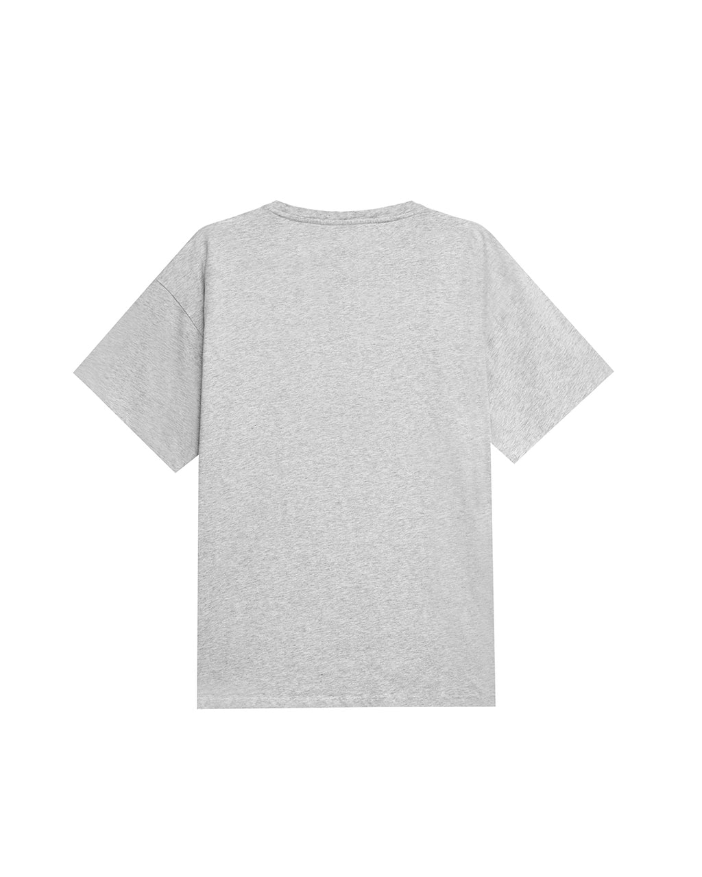 Cowboy Tee Grey Melange – back view