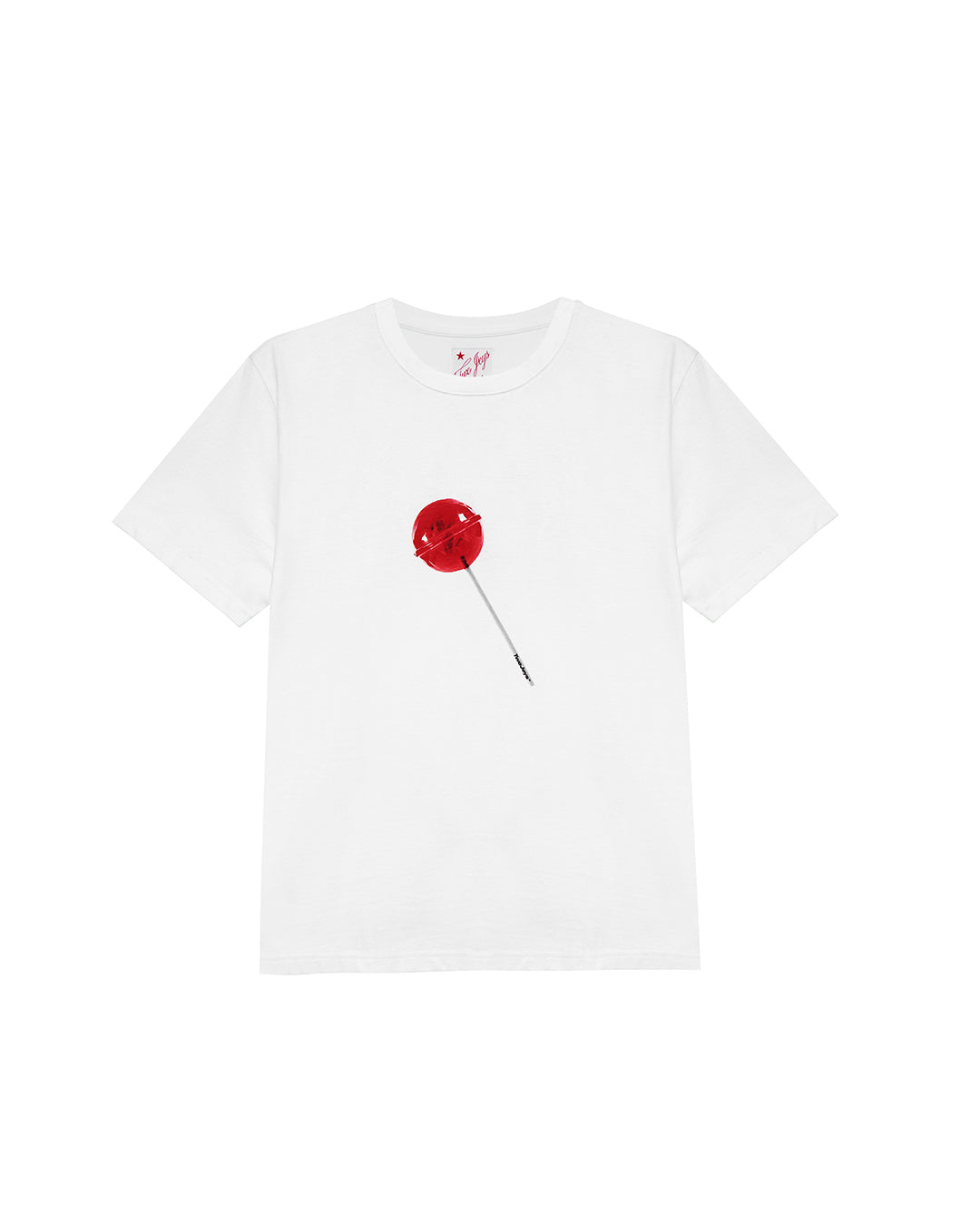 Lollipop Tee White – front view