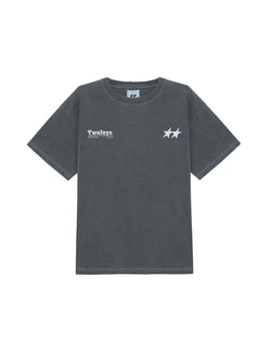 Signature Tee Ash – front view