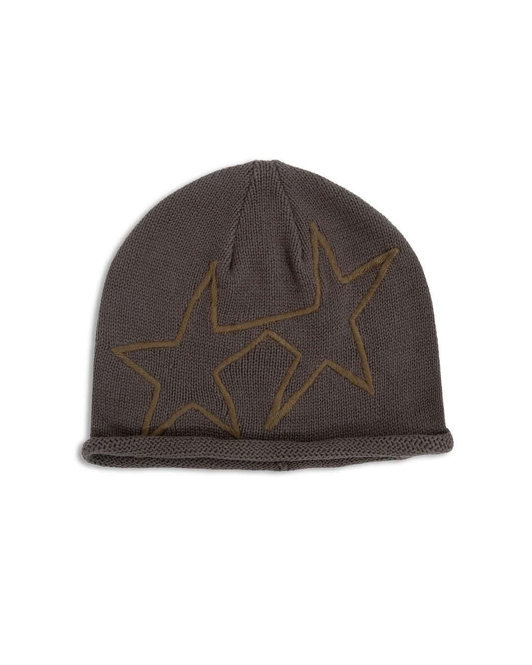 Open-end Icon Grey Beanie – front view