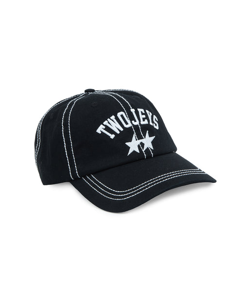 Icon Cap Contrast Black – front view