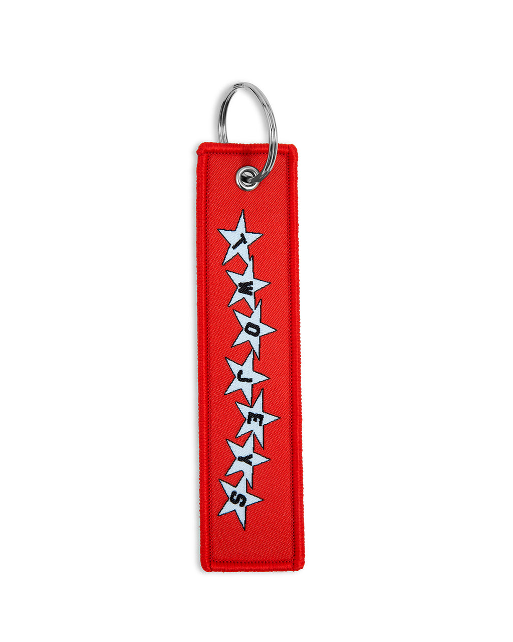 Permanent Shooting Stars Red Keychain