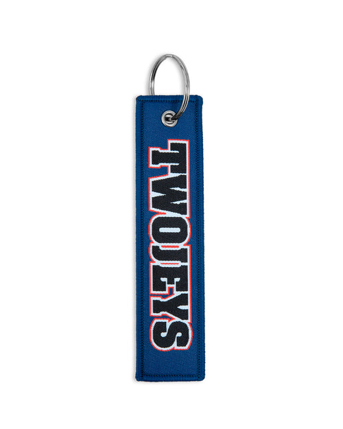 Starline Blue Keychain – front view