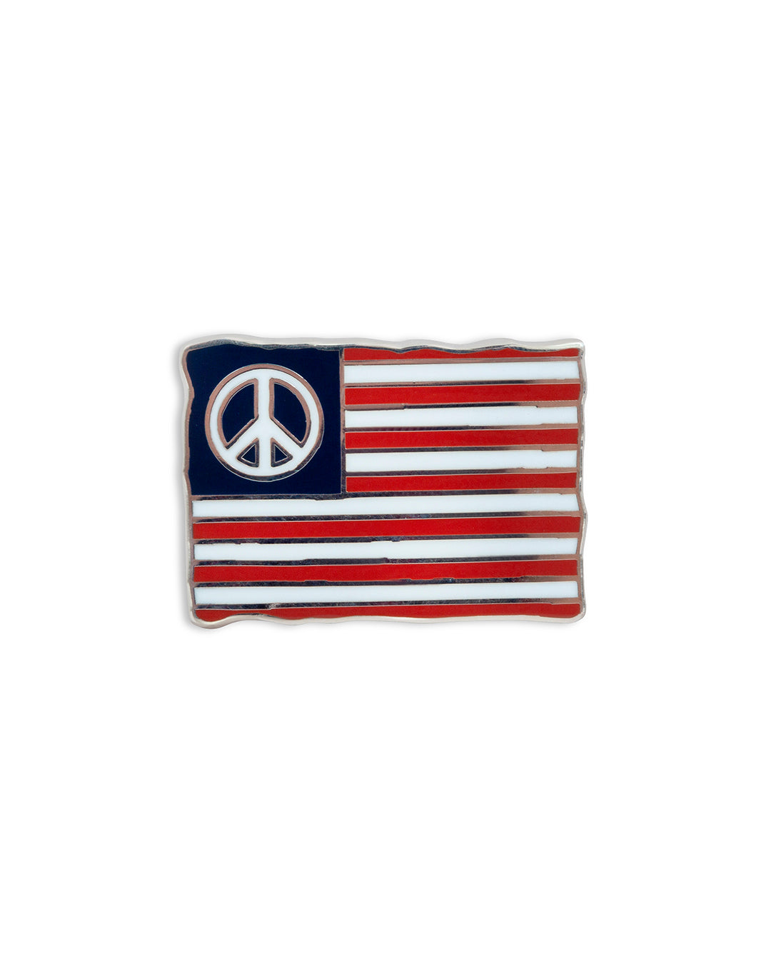 Peace Out Pin – front view