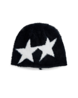 Hairy Icon Beanie Black – front view