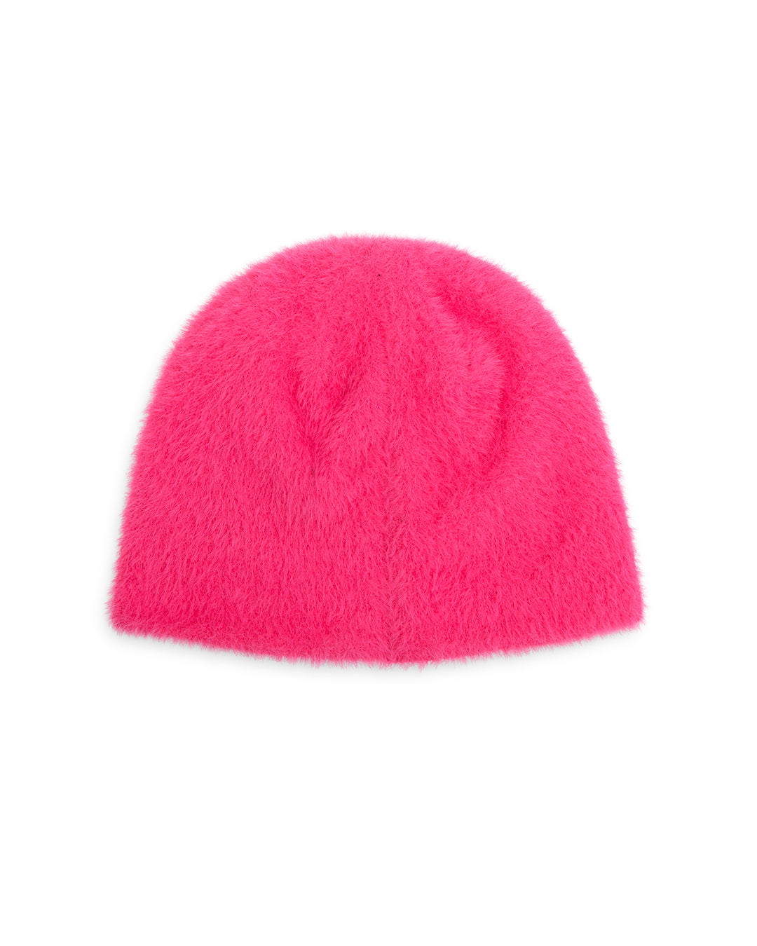 Hairy Icon Beanie Pink – back view