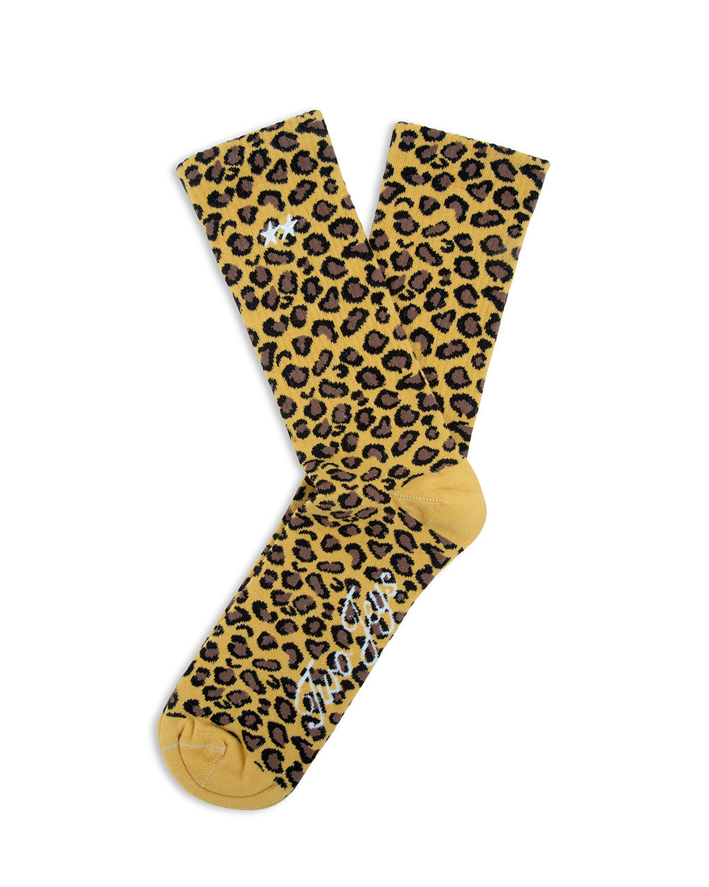 High Icon Cheetah Socks – back view