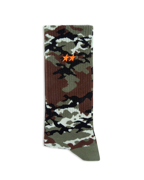 High Icon Camo Socks – vista frontal