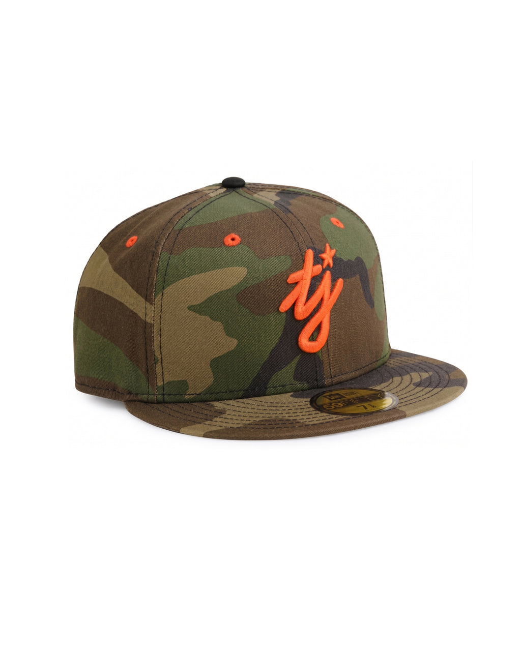 NE X TJ Woodland Camo 59Fifty