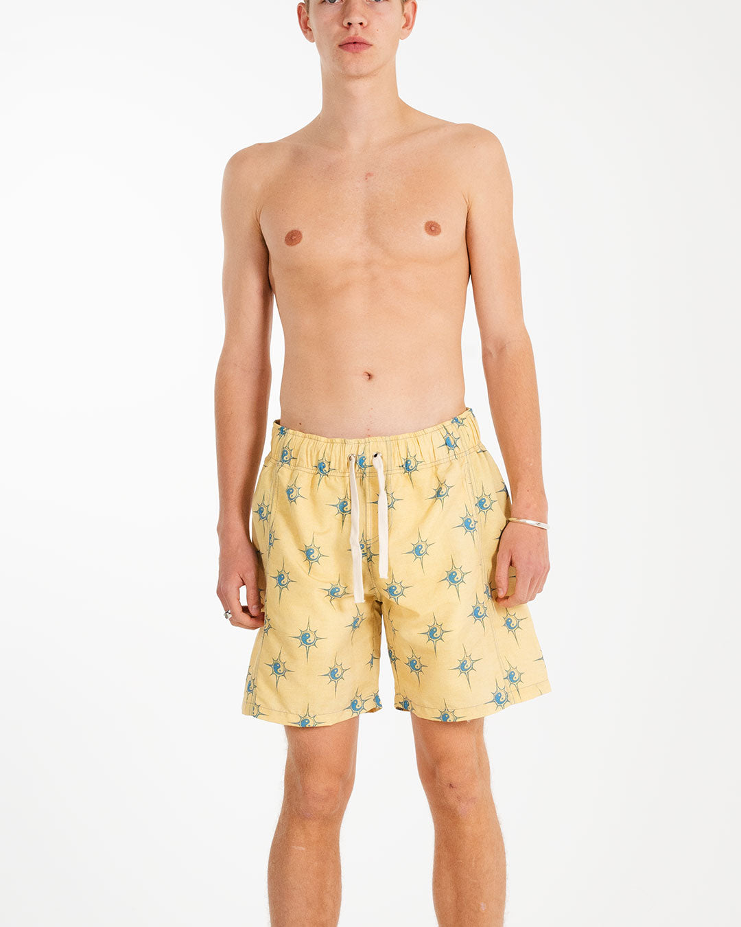 TJ x Cabrio Yellow Swimwear