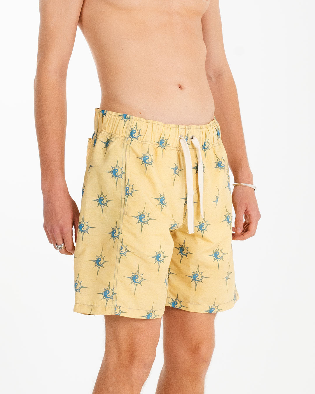 TJ x Cabrio Yellow Swimwear