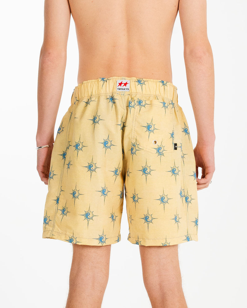 TJ x Cabrio Yellow Swimwear