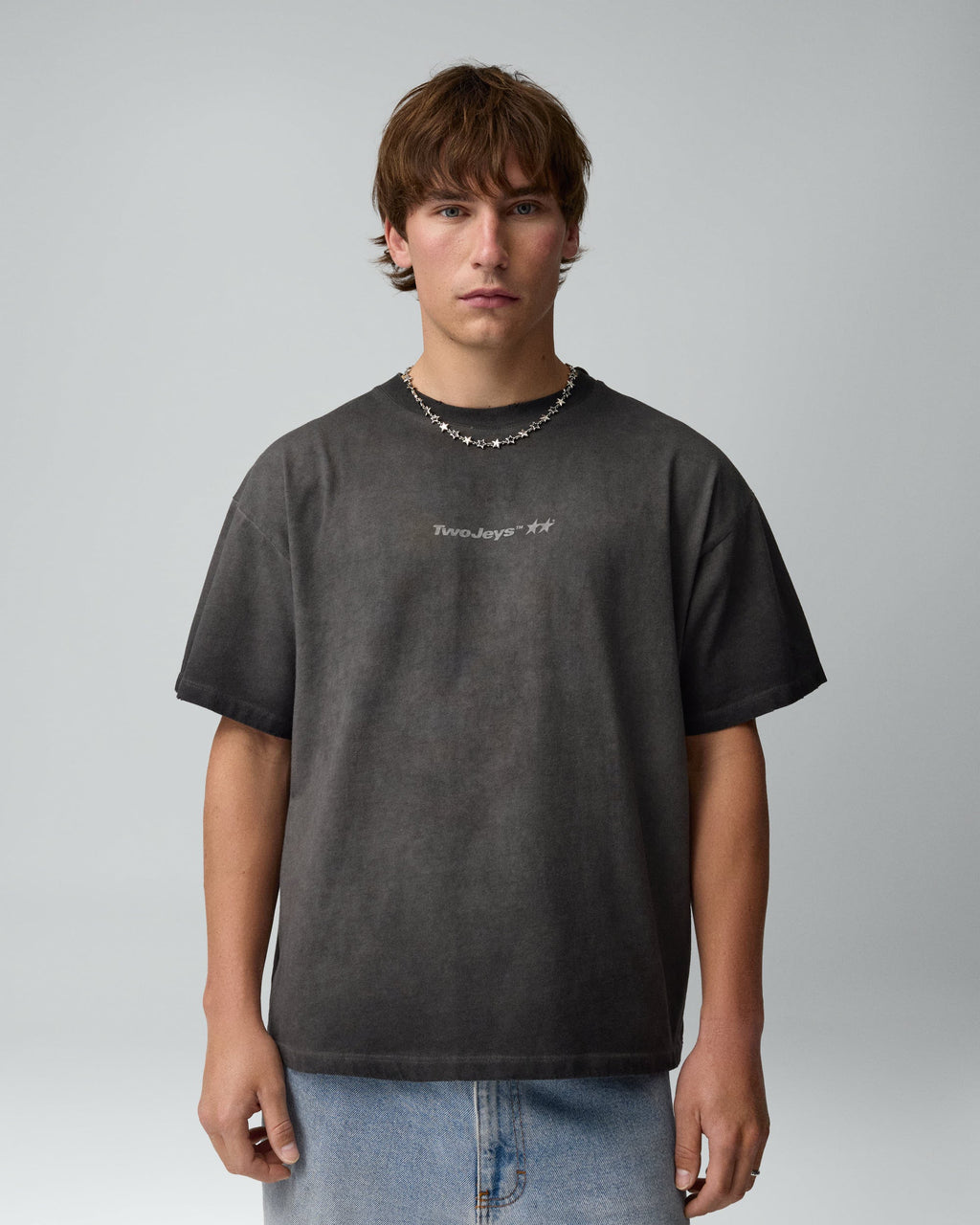 Icon Washed Black T-Shirt 1D