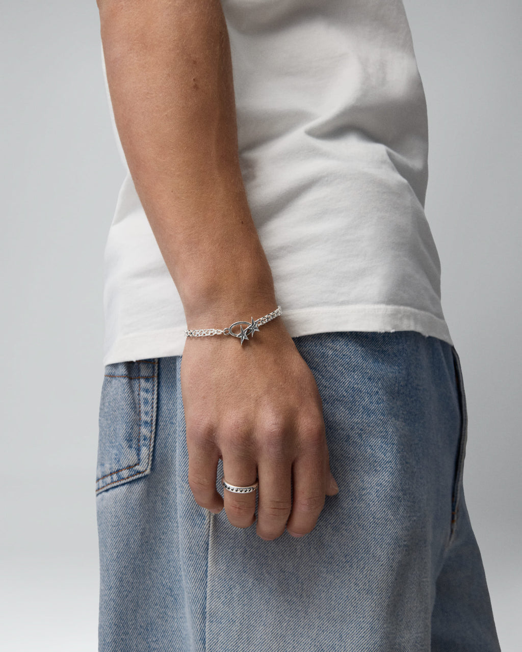 Icon Double Chain Bracelet P