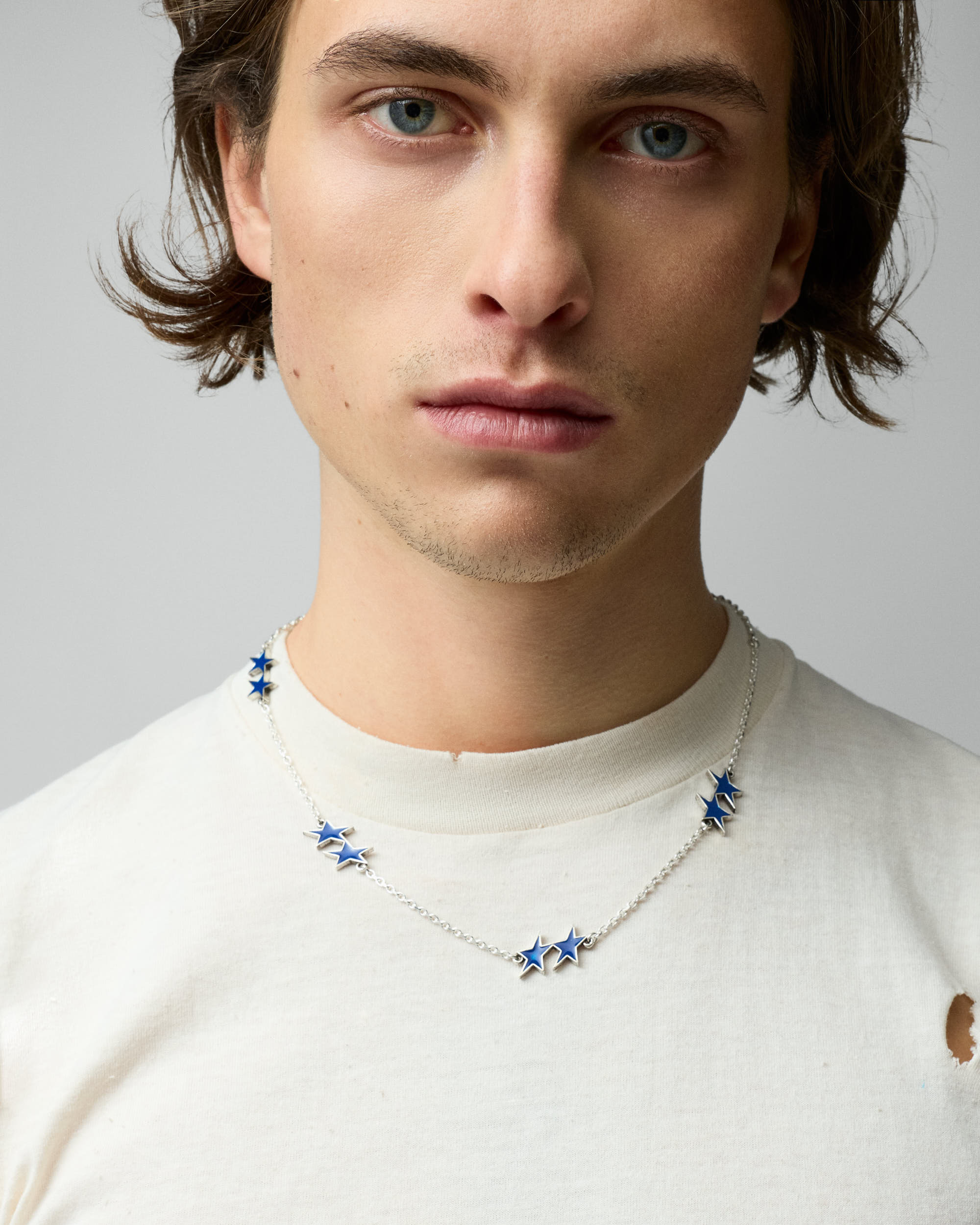 Enameled Icon Necklace