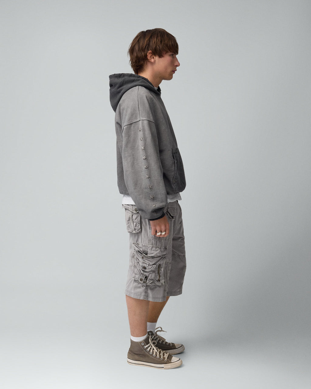 Icon Lab Anthracite Hoodie 1B