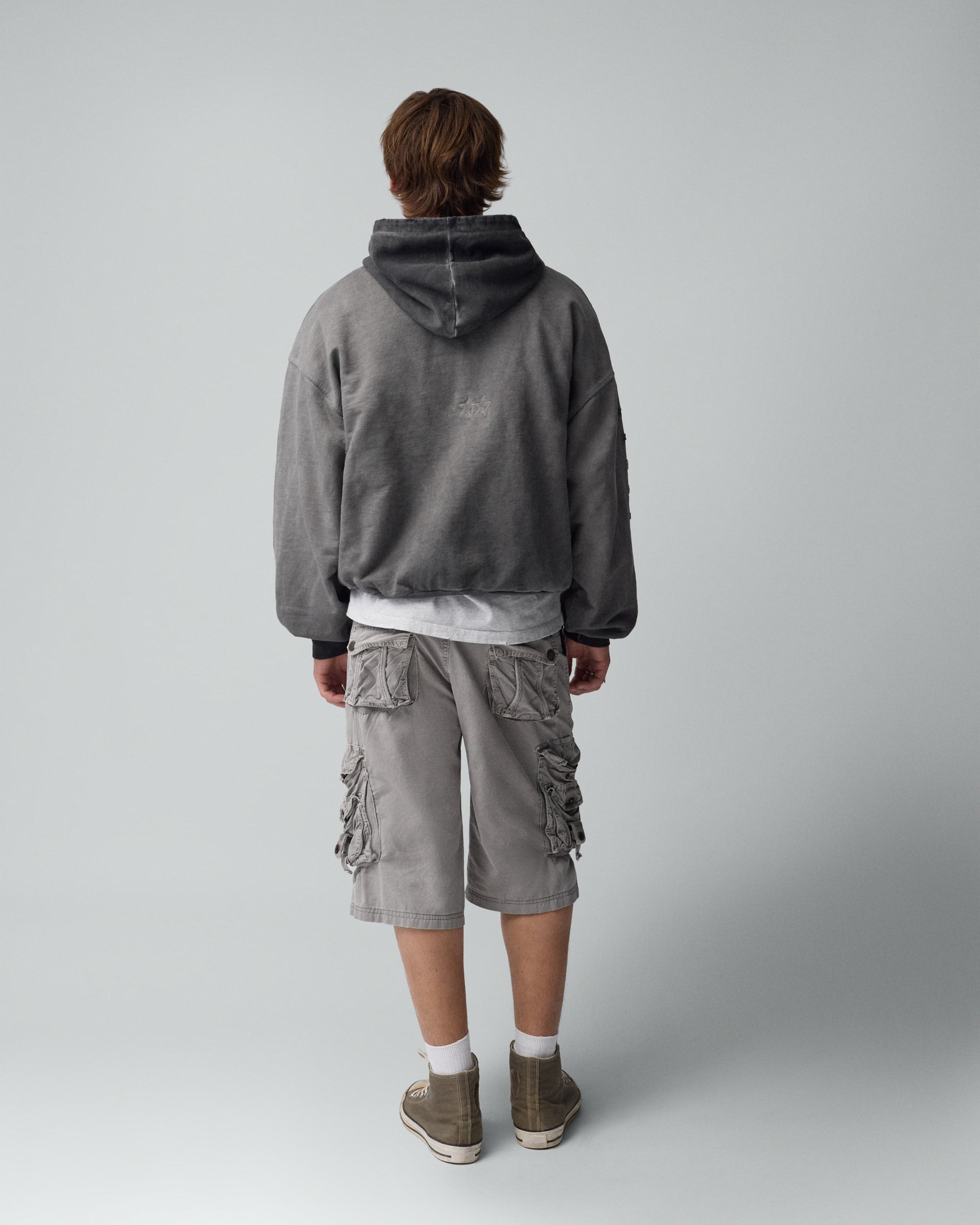 Icon Lab Anthracite Hoodie 1C