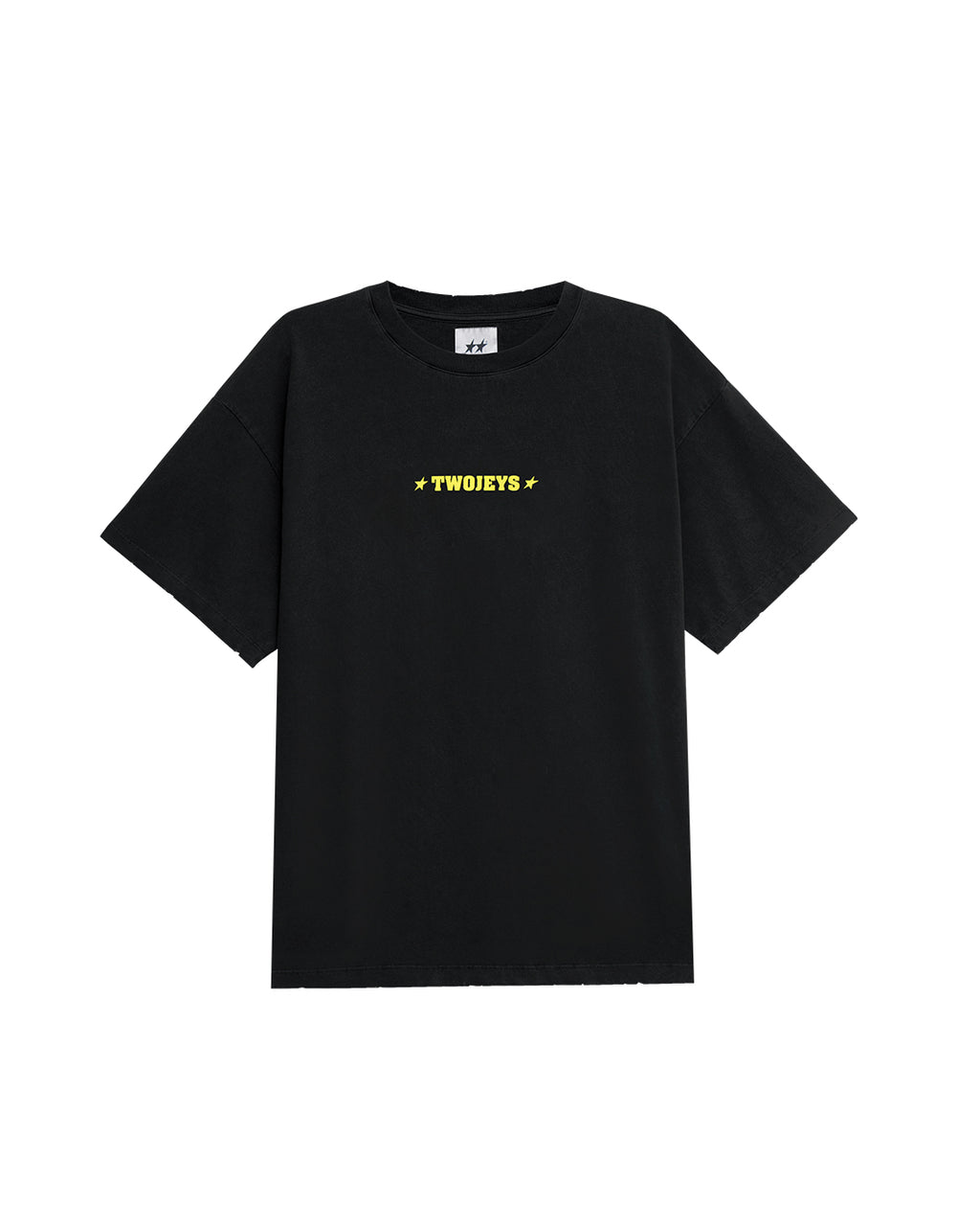 Single Stars Tee Black