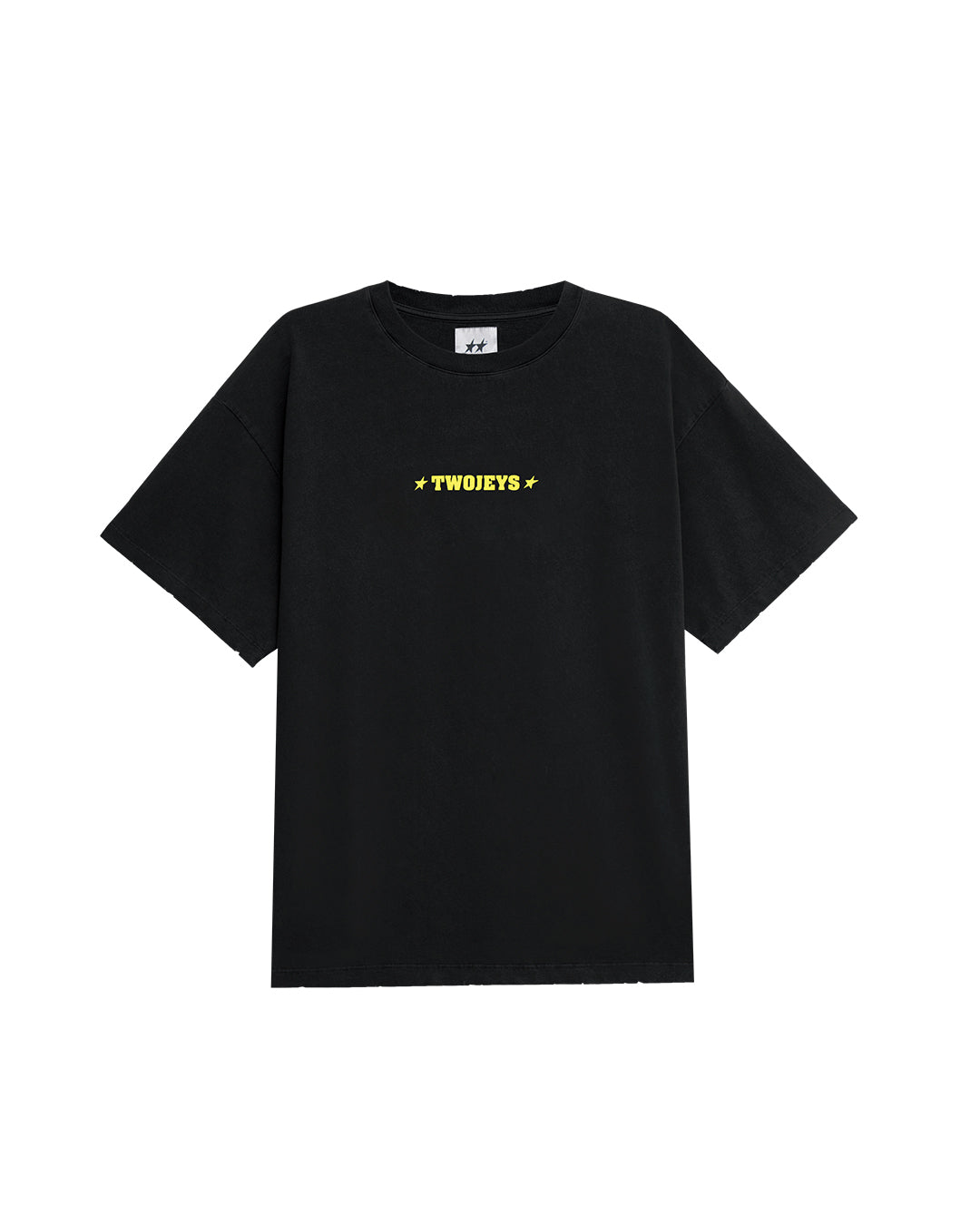 Single Stars Tee Black