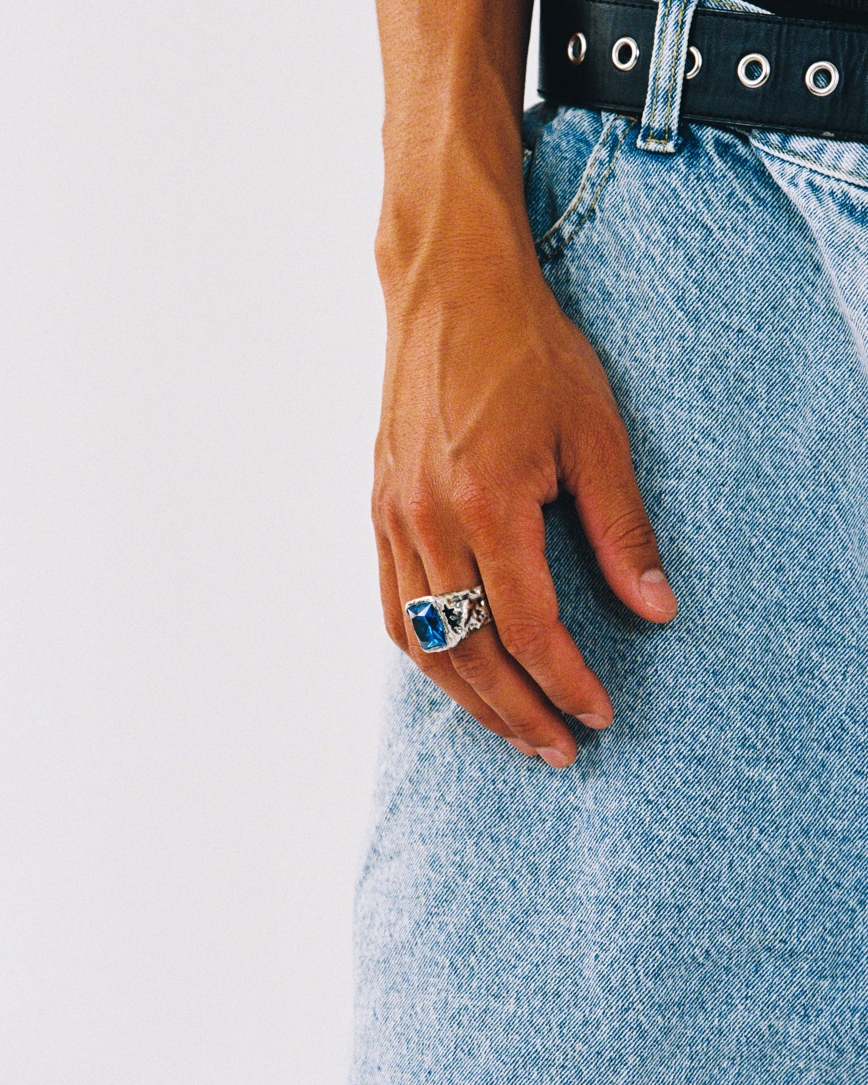 Blue Stone Stamp