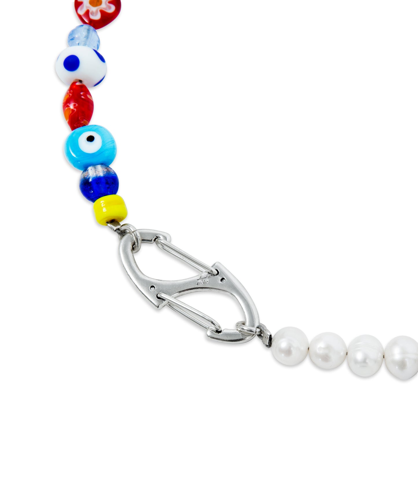 Pearls Clasp Necklace