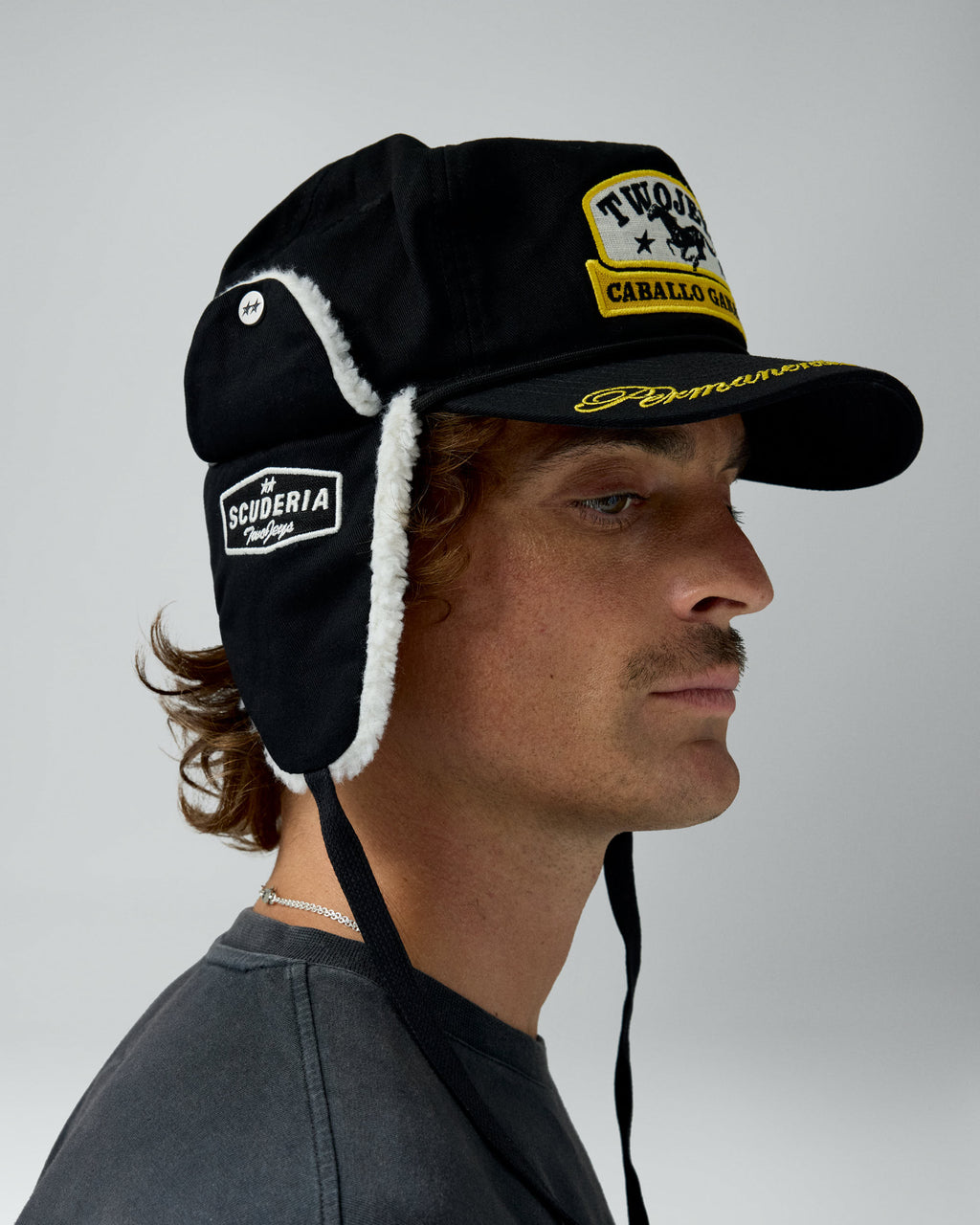 Caballo Ganador Earflap – worn by model
